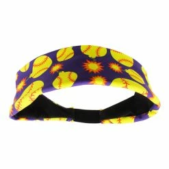 MadSportsStuff Softball Bomber Headband With Softball Bomb Logos Headbands