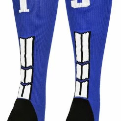 Best Sale ๐ MadSportsStuff โพ Baseball ๐งฆ Socks Royal Player ID Custom Number Over The Calf ๐งฆ Socks For ๐ฅ Softball โพ Baseball Football Boys And ๐ง Girls ๐ 169 MadSportsStuff Baseball Socks Royal Player ID Custom Number Over The Calf Socks For Softball Baseball Football Boys And Girls