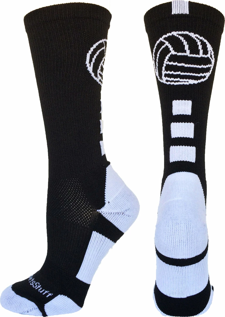 Coupon ๐ MadSportsStuff Volleyball ๐งฆ Socks For ๐ง Girls, ๐ฉ Women & Teens In Crew Length โจ 1 MadSportsStuff Volleyball Socks For Girls, Women & Teens In Crew Length