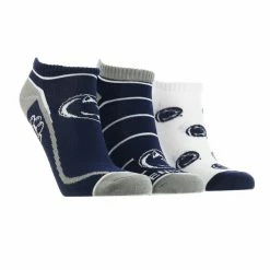TCK Penn State Nittany Lions No Show Socks Full Field 3 Pack