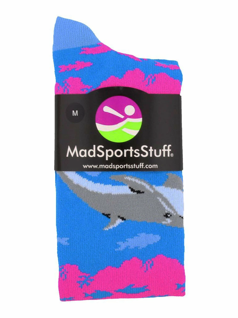 Cheapest โ MadSportsStuff Happy Dolphins Athletic Over The Calf ๐งฆ Socks ๐ 2 MadSportsStuff Happy Dolphins Athletic Over The Calf Socks