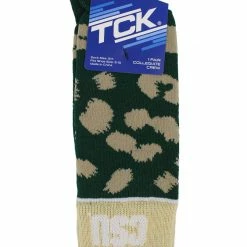TCK All Schools CSU Colorado State Rams Socks Womens Savage Crew Socks