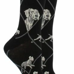 WHD Weimaraner Socks For Women Gift For Dog Lovers Crazy Socks - Crew