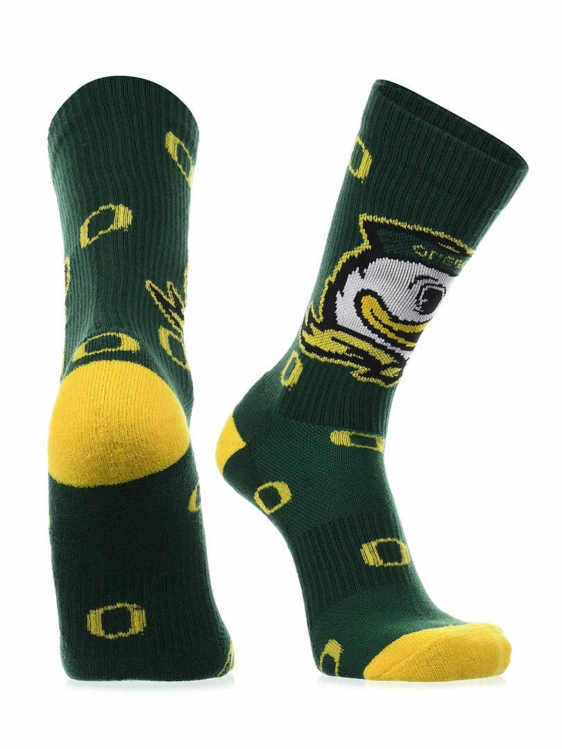 Flash Sale ๐ TCK Oregon Ducks ๐งฆ Socks Crew Length Sock Mayhem ๐ฅ 1 TCK Oregon Ducks Socks Crew Length Sock Mayhem