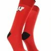 TCK Wisconsin Badgers Dress Socks Dean's List Crew Length Socks