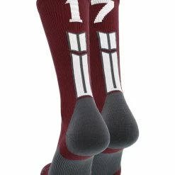 Cheap ๐ MadSportsStuff Maroon Player ID Custom Number Crew ๐งฆ Socks For ๐ Basketball Lacrosse Volleyball Boys And ๐ง Girls Volleyball ๐งฆ Socks ๐ฅ 165 MadSportsStuff Maroon Player ID Custom Number Crew Socks For Basketball Lacrosse Volleyball Boys And Girls Volleyball Socks