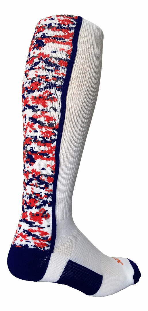 Best Pirce 😍 TCK Digital Camo 🧦 Socks Over The Calf ⚾ Baseball ⚾ Baseball 🧦 Socks 🥰 9 TCK Digital Camo Socks Over The Calf Baseball Baseball Socks