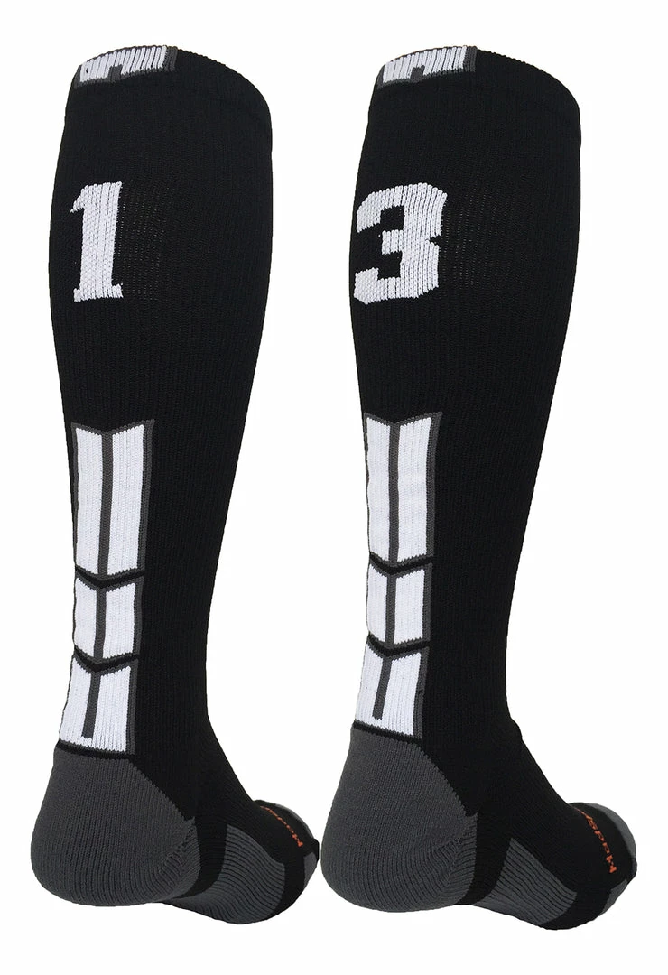 Cheap ๐ฅฐ MadSportsStuff ๐ฅ Softball ๐งฆ Socks Black Player ID Custom Number Over The Calf ๐งฆ Socks For ๐ฅ Softball โพ Baseball Football Boys And ๐ง Girls ๐ 66 MadSportsStuff Softball Socks Black Player ID Custom Number Over The Calf Socks For Softball Baseball Football Boys And Girls