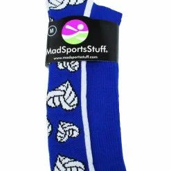 MadSportsStuff Volleyball Socks Crazy Love Volleyball Hearts Crew Socks