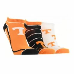 TCK Tennessee Volunteers No Show Socks Full Field 3 Pack All Schools