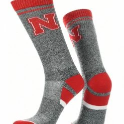 TCK Nebraska Cornhuskers Socks Victory Parade Crew Length All Schools