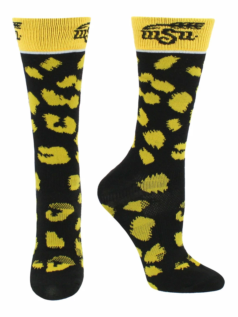 Best deal ๐ TCK Wichita State Shockers ๐งฆ Socks ๐ฉ Womens Savage Crew ๐งฆ Socks All Schools โค๏ธ 2 TCK Wichita State Shockers Socks Womens Savage Crew Socks All Schools
