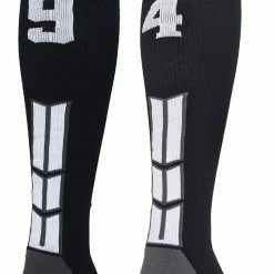 Outlet โ MadSportsStuff ๐ฅ Softball ๐งฆ Socks Black Player ID Custom Number Over The Calf ๐งฆ Socks For ๐ฅ Softball โพ Baseball Football Boys And ๐ง Girls ๐ 141 MadSportsStuff Softball Socks Black Player ID Custom Number Over The Calf Socks For Softball Baseball Football Boys And Girls