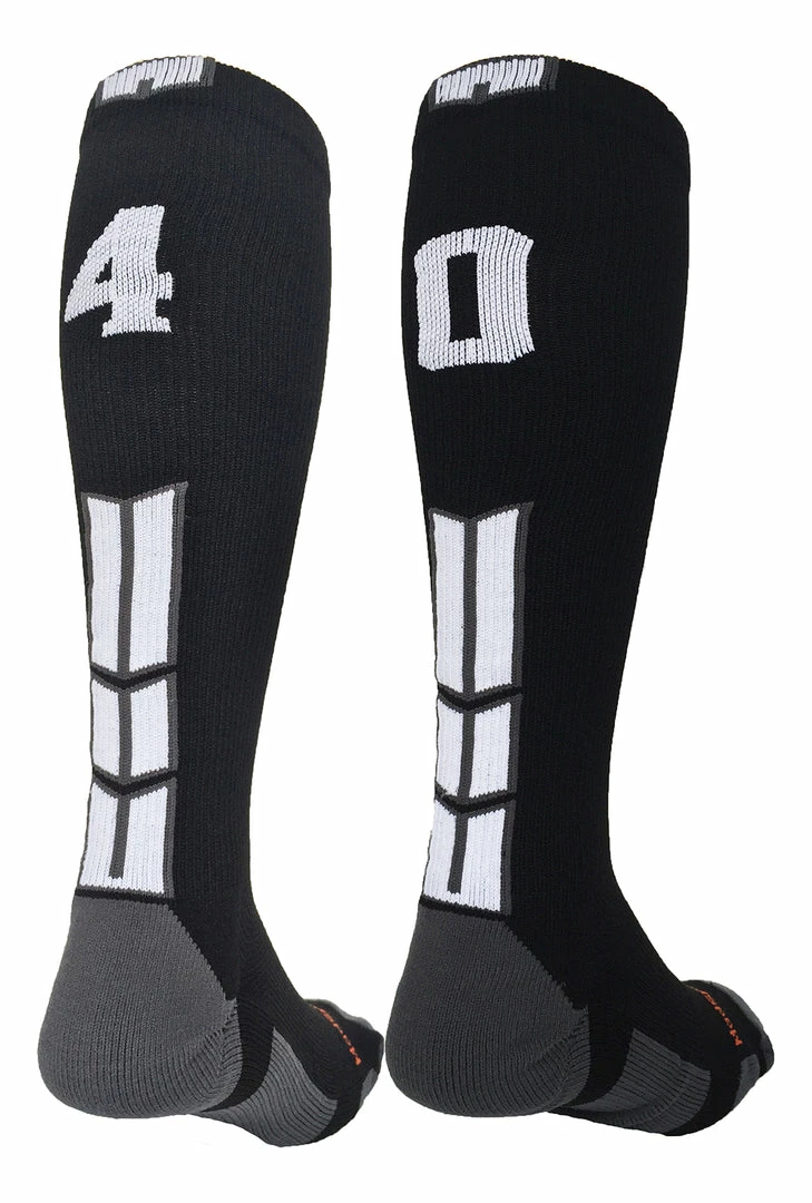 Cheap ๐ฅฐ MadSportsStuff ๐ฅ Softball ๐งฆ Socks Black Player ID Custom Number Over The Calf ๐งฆ Socks For ๐ฅ Softball โพ Baseball Football Boys And ๐ง Girls ๐ 90 MadSportsStuff Softball Socks Black Player ID Custom Number Over The Calf Socks For Softball Baseball Football Boys And Girls