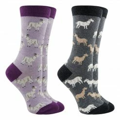 Coupon ๐ WHD Goat ๐งฆ Socks For ๐ฉ Women - Goat Lovers Gift - 2-Pack Crazy ๐งฆ Socks - Crew ๐ 9 WHD Goat Socks For Women - Goat Lovers Gift - 2-Pack Crazy Socks - Crew