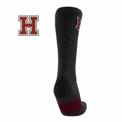 Best Sale ๐ All Schools TCK Harvard University ๐งฆ Socks Crimson Red - Pure Merino Wool - Far Trek โค๏ธ 9 All Schools TCK Harvard University Socks Crimson Red - Pure Merino Wool - Far Trek