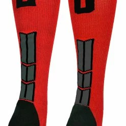 Wholesale π₯° MadSportsStuff βΎ Baseball 𧦠Socks Red And Black Player ID Custom Number Over The Calf 𧦠Socks For π₯ Softball βΎ Baseball Football Boys And π§ Girls π 164 MadSportsStuff Baseball Socks Red And Black Player ID Custom Number Over The Calf Socks For Softball Baseball Football Boys And Girls