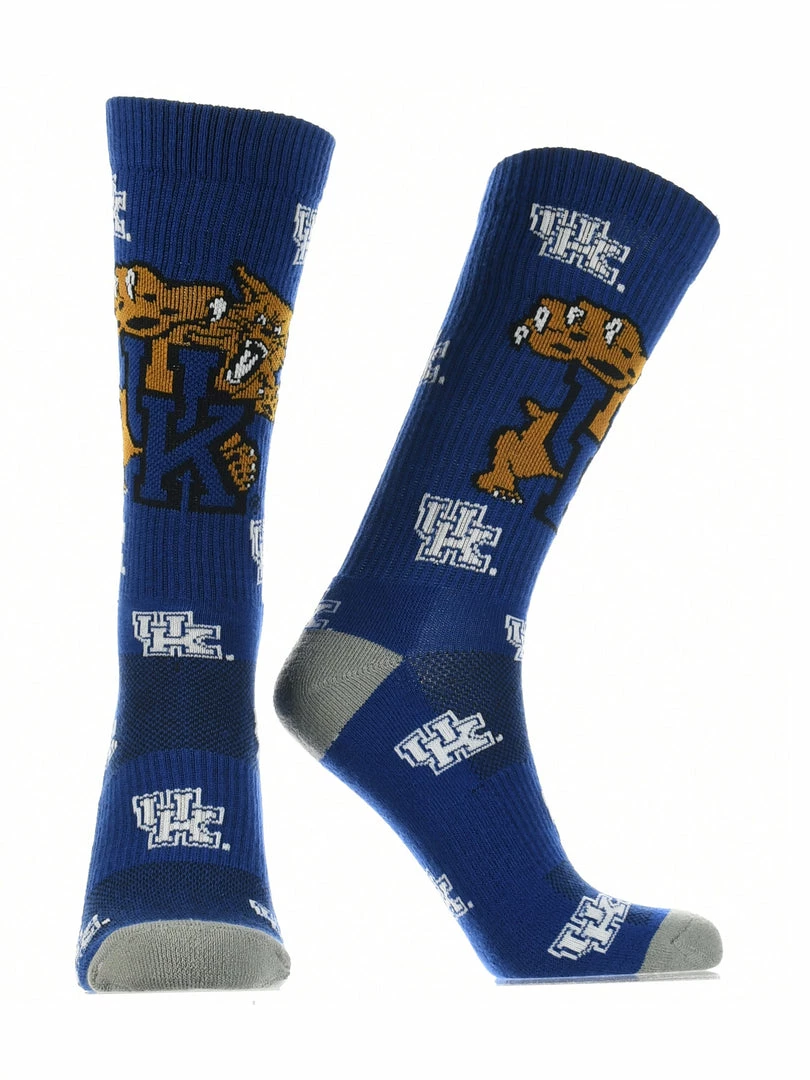 Wholesale ๐ TCK Kentucky Wildcats ๐งฆ Socks Crew Length Sock Mayhem All Schools ๐ฅฐ 2 TCK Kentucky Wildcats Socks Crew Length Sock Mayhem All Schools