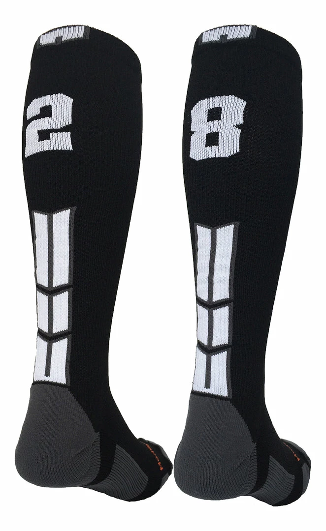 Cheap ๐ฅฐ MadSportsStuff ๐ฅ Softball ๐งฆ Socks Black Player ID Custom Number Over The Calf ๐งฆ Socks For ๐ฅ Softball โพ Baseball Football Boys And ๐ง Girls ๐ 102 MadSportsStuff Softball Socks Black Player ID Custom Number Over The Calf Socks For Softball Baseball Football Boys And Girls