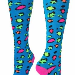 Cheapest ๐ MadSportsStuff Exotic Leopard Over The Calf Athletic ๐งฆ Socks ๐ฅ Softball ๐งฆ Socks โ๏ธ 9 MadSportsStuff Exotic Leopard Over The Calf Athletic Socks Softball Socks