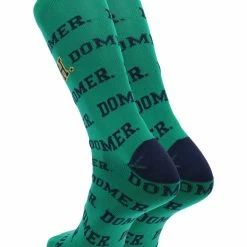 TCK Notre Dame Fighting Irish Socks University Of Notre Dame Fighting Irish Mayhem Crew Socks