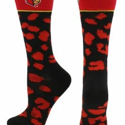 Wholesale โญ TCK All Schools Louisville Cardinals ๐งฆ Socks ๐ฉ Womens Savage Crew ๐งฆ Socks โ๏ธ 9 TCK All Schools Louisville Cardinals Socks Womens Savage Crew Socks