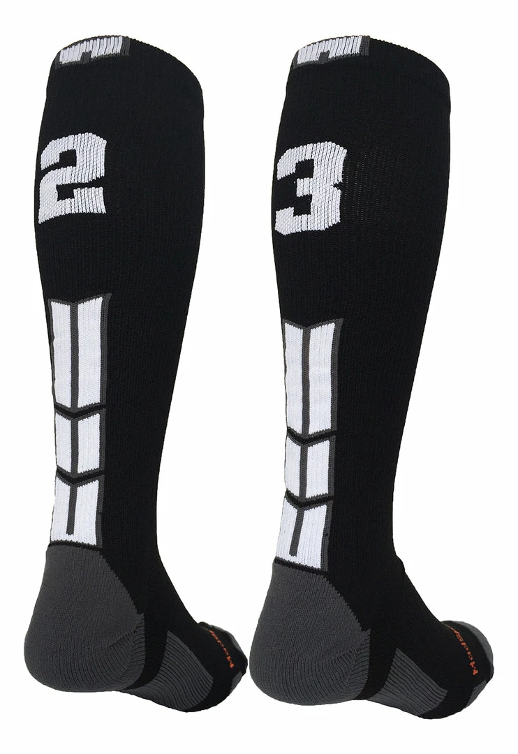 Outlet โ MadSportsStuff ๐ฅ Softball ๐งฆ Socks Black Player ID Custom Number Over The Calf ๐งฆ Socks For ๐ฅ Softball โพ Baseball Football Boys And ๐ง Girls ๐ 80 MadSportsStuff Softball Socks Black Player ID Custom Number Over The Calf Socks For Softball Baseball Football Boys And Girls