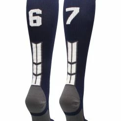 Best Sale ๐คฉ MadSportsStuff Navy Player ID Custom Number Over The Calf ๐งฆ Socks For ๐ฅ Softball โพ Baseball Football Boys And ๐ง Girls โจ 122 MadSportsStuff Navy Player ID Custom Number Over The Calf Socks For Softball Baseball Football Boys And Girls