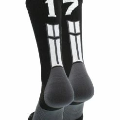 Outlet ๐งจ MadSportsStuff Black Player ID Custom Number Crew ๐งฆ Socks For ๐ Basketball Lacrosse Volleyball Boys And ๐ง Girls Volleyball ๐งฆ Socks ๐ฏ 165 MadSportsStuff Black Player ID Custom Number Crew Socks For Basketball Lacrosse Volleyball Boys And Girls Volleyball Socks