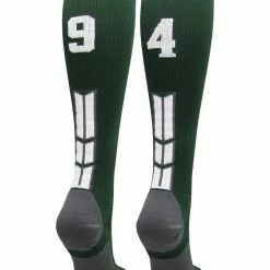Best Pirce ๐ MadSportsStuff Dark Green Player ID Custom Number Over The Calf ๐งฆ Socks For ๐ฅ Softball โพ Baseball Football Boys And ๐ง Girls ๐ฅ Softball ๐งฆ Socks ๐คฉ 141 MadSportsStuff Dark Green Player ID Custom Number Over The Calf Socks For Softball Baseball Football Boys And Girls Softball Socks