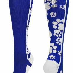 MadSportsStuff Softball Socks Crazy Socks With Paws Over The Calf (multiple Colors)