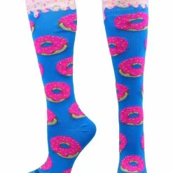 Deals ✨ MadSportsStuff Donut 🧦 Socks With Pink Frosting And Sprinkles ⭐ 9 MadSportsStuff Donut Socks With Pink Frosting And Sprinkles