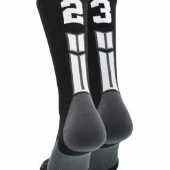 Outlet ๐งจ MadSportsStuff Black Player ID Custom Number Crew ๐งฆ Socks For ๐ Basketball Lacrosse Volleyball Boys And ๐ง Girls Volleyball ๐งฆ Socks ๐ฏ 183 MadSportsStuff Black Player ID Custom Number Crew Socks For Basketball Lacrosse Volleyball Boys And Girls Volleyball Socks