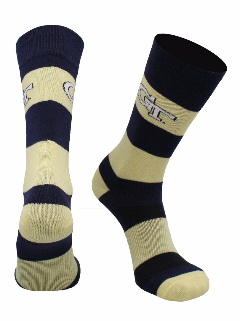 Best reviews of ๐ TCK Georgia Tech Yellow Jackets ๐งฆ Socks Game Day Striped Crew ๐งฆ Socks All Schools โค๏ธ 1 TCK Georgia Tech Yellow Jackets Socks Game Day Striped Crew Socks All Schools