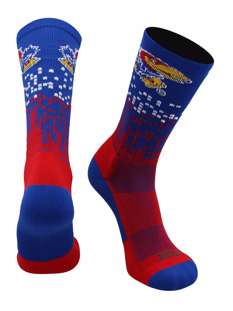 Flash Sale ๐ฏ TCK Kansas Jayhawks ๐งฆ Socks Downtown Crew ๐ 6 TCK Kansas Jayhawks Socks Downtown Crew