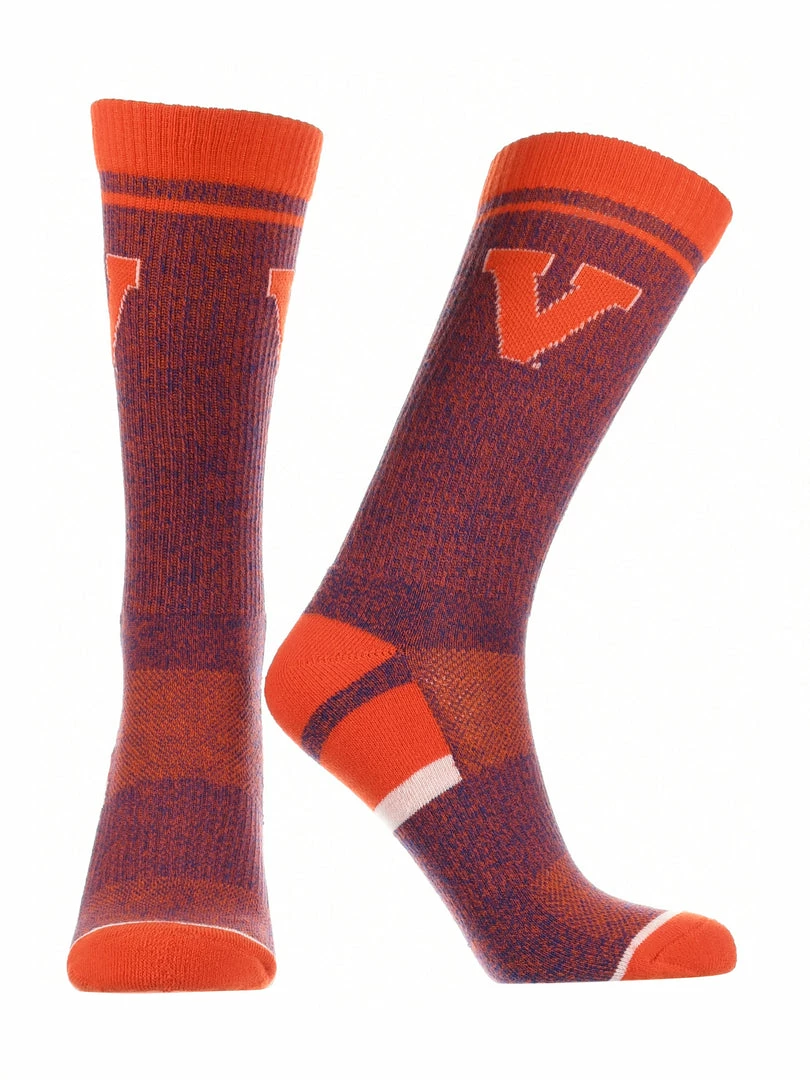Discount ๐ฅ TCK Virginia Cavaliers ๐งฆ Socks Victory Parade Crew Length ๐ 4 TCK Virginia Cavaliers Socks Victory Parade Crew Length