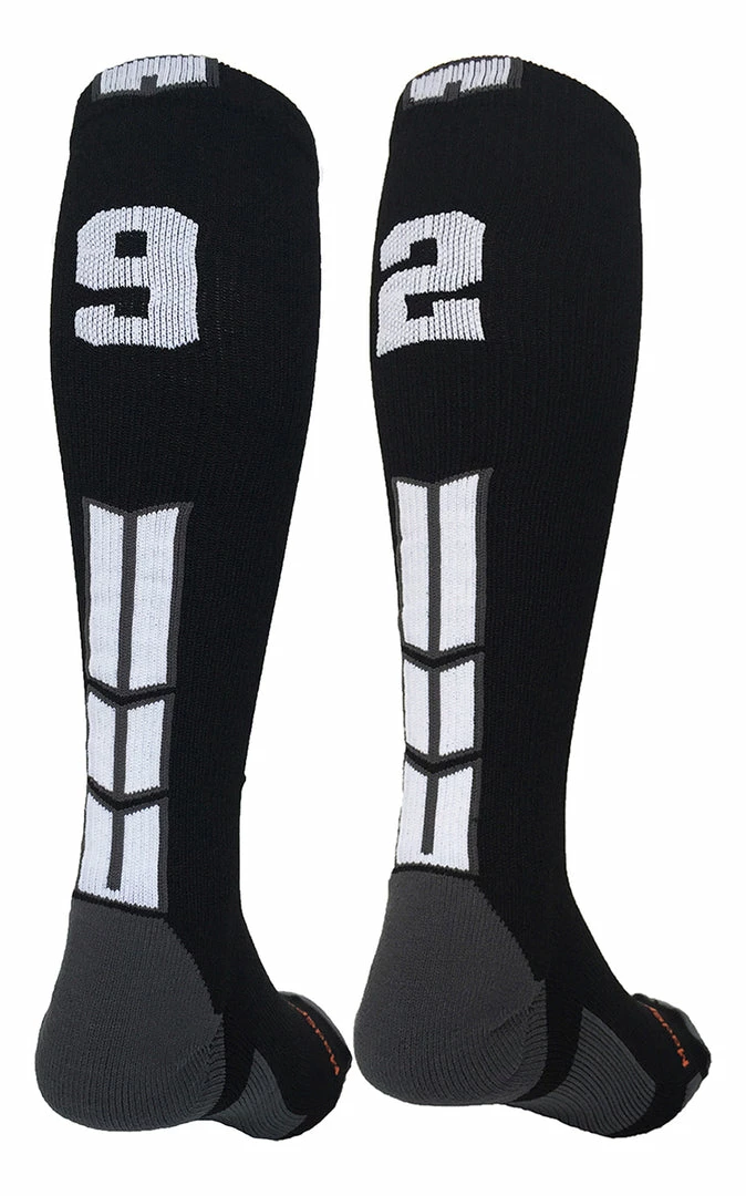 Cheap ๐ฅฐ MadSportsStuff ๐ฅ Softball ๐งฆ Socks Black Player ID Custom Number Over The Calf ๐งฆ Socks For ๐ฅ Softball โพ Baseball Football Boys And ๐ง Girls ๐ 38 MadSportsStuff Softball Socks Black Player ID Custom Number Over The Calf Socks For Softball Baseball Football Boys And Girls
