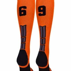 Deals โญ MadSportsStuff ๐ฅ Softball ๐งฆ Socks Orange And Black Player ID Custom Number Over The Calf ๐งฆ Socks For ๐ฅ Softball โพ Baseball Football Boys And ๐ง Girls ๐ 116 MadSportsStuff Softball Socks Orange And Black Player ID Custom Number Over The Calf Socks For Softball Baseball Football Boys And Girls
