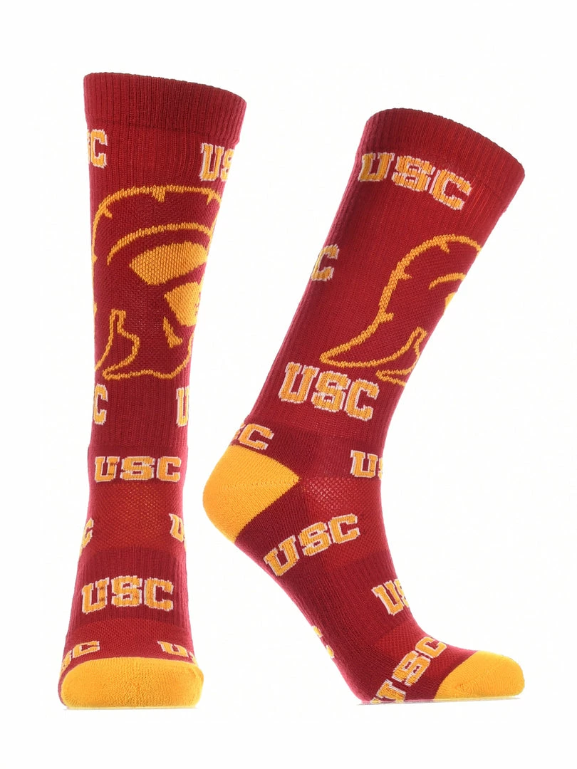 Coupon ๐ TCK All Schools USC Trojans ๐งฆ Socks Crew Length Sock Mayhem ๐ 2 TCK All Schools USC Trojans Socks Crew Length Sock Mayhem