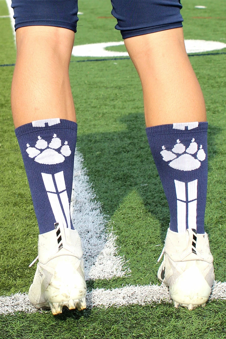 Wholesale ๐ MadSportsStuff Wild Paws Athletic Crew ๐งฆ Socks (multiple Colors) โ๏ธ 5 MadSportsStuff Wild Paws Athletic Crew Socks (multiple Colors)