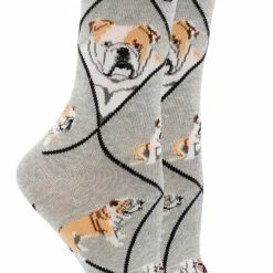 WHD American Bulldog Socks For Women Gift For Dog Lovers