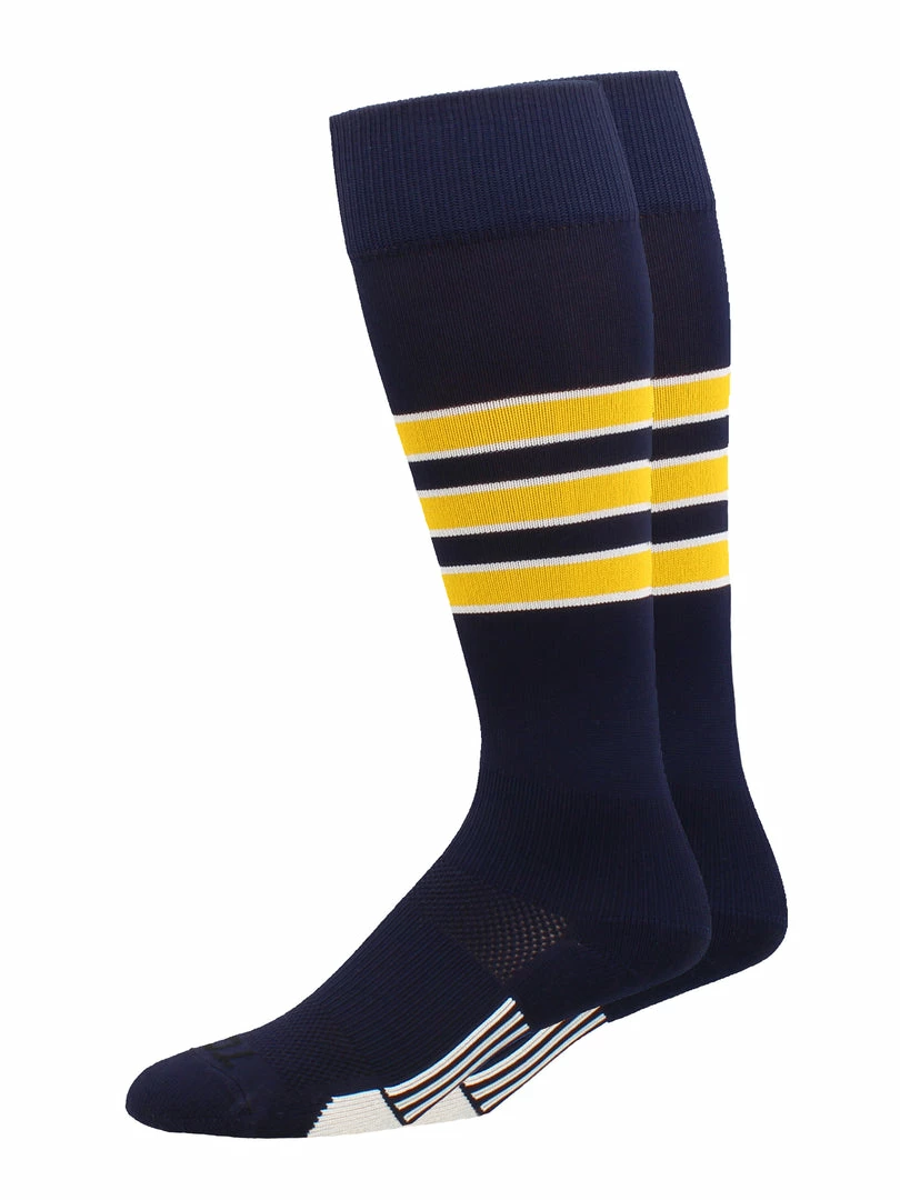 Best reviews of ๐ฏ MadSportsStuff Dugout 3 Stripe โพ Baseball ๐งฆ Socks Over The Calf Length (Multiple Colors) โ๏ธ 16 MadSportsStuff Dugout 3 Stripe Baseball Socks Over The Calf Length (Multiple Colors)
