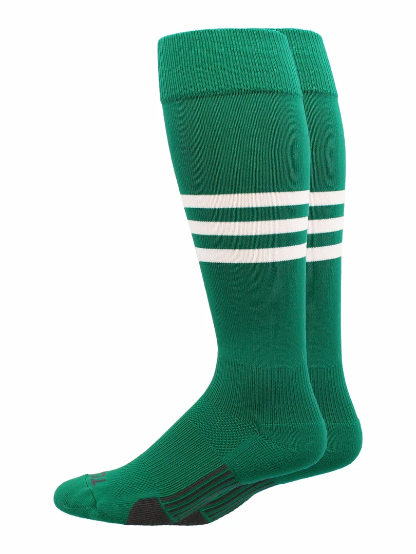 Cheapest ๐ MadSportsStuff Dugout 3 Stripe โพ Baseball ๐งฆ Socks Over The Calf Length Pattern B โญ 10 MadSportsStuff Dugout 3 Stripe Baseball Socks Over The Calf Length Pattern B