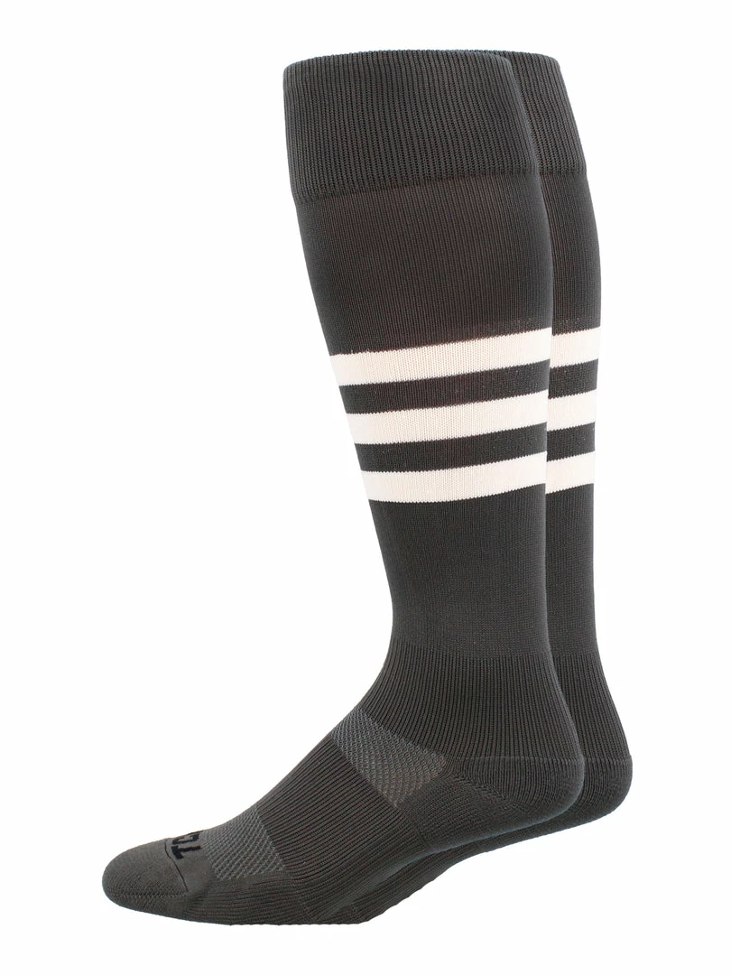 Cheapest ๐ MadSportsStuff Dugout 3 Stripe โพ Baseball ๐งฆ Socks Over The Calf Length Pattern B โญ 8 MadSportsStuff Dugout 3 Stripe Baseball Socks Over The Calf Length Pattern B