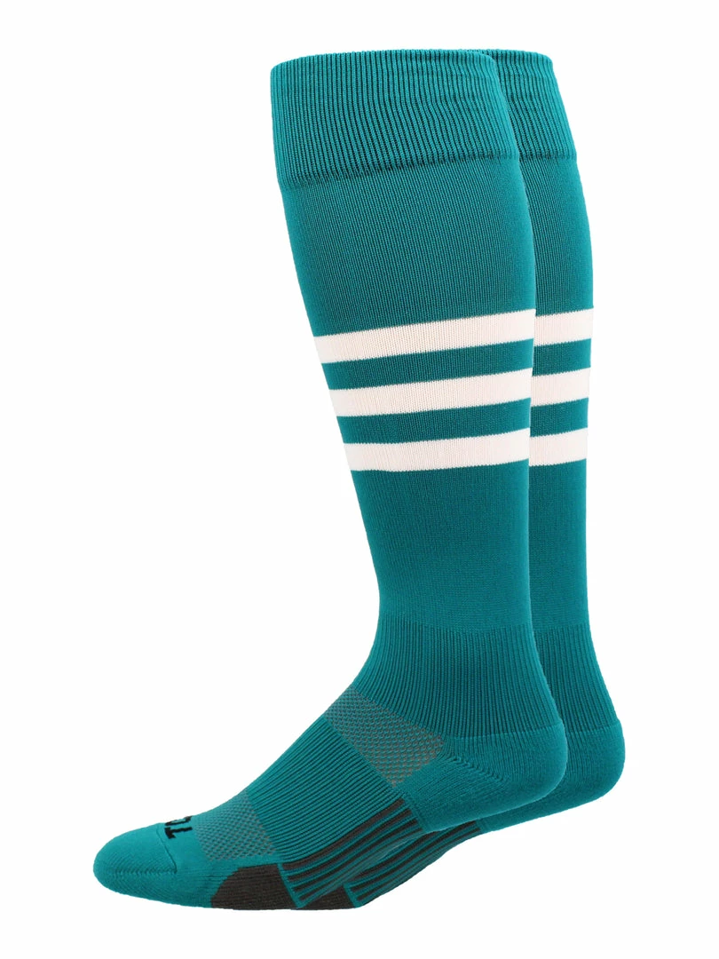 Cheapest ๐ MadSportsStuff Dugout 3 Stripe โพ Baseball ๐งฆ Socks Over The Calf Length Pattern B โญ 13 MadSportsStuff Dugout 3 Stripe Baseball Socks Over The Calf Length Pattern B