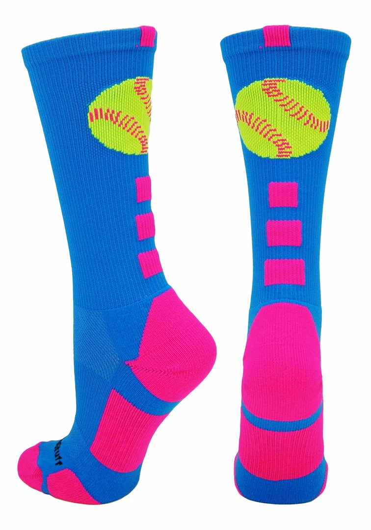 Best reviews of ๐ MadSportsStuff ๐ฅ Softball Logo Athletic Crew ๐งฆ Socks (multiple Colors) ๐ฅ Softball ๐งฆ Socks โ๏ธ 7 MadSportsStuff Softball Logo Athletic Crew Socks (multiple Colors) Softball Socks