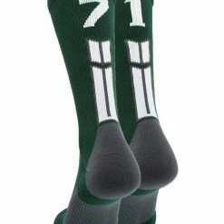 Buy โ๏ธ MadSportsStuff Dark Green Player ID Custom Number Crew ๐งฆ Socks For ๐ Basketball Lacrosse Volleyball Boys And ๐ง Girls ๐ 112 MadSportsStuff Dark Green Player ID Custom Number Crew Socks For Basketball Lacrosse Volleyball Boys And Girls