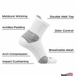 TCK Ankle Basketball Socks Athletic Quarter Socks Short Crew Length For Men Women Boys Girls Youth Adult Sizes Crossover