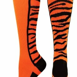 Deals ๐ MadSportsStuff โพ Baseball ๐งฆ Socks Crazy ๐งฆ Socks With Safari Tiger Stripes Over The Calf ๐งฆ Socks (multiple Colors) ๐ 22 MadSportsStuff Baseball Socks Crazy Socks With Safari Tiger Stripes Over The Calf Socks (multiple Colors)