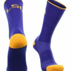 Discount โ TCK LSU Tigers ๐งฆ Socks Campus Legend Crew Length ๐ 7 TCK LSU Tigers Socks Campus Legend Crew Length